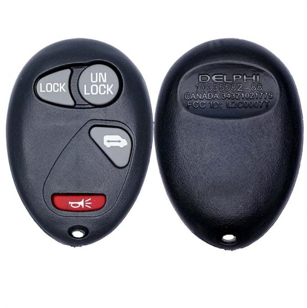 2001-2005 GM 4B KEYLESS ENTRY REMOTE FOB TRANSMITTER 10335586 L2C0007T