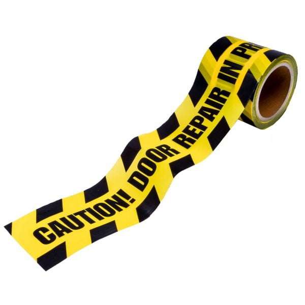 CAUTION TAPE - "DOOR REPAIR IN PROGRESS" (ACT)