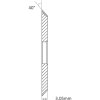 HSS M35 60.4mm (40°) ANGLE MILLING CUTTER - Image 3