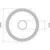 HSS M35 63mm (84°) ANGLE MILLING CUTTER - Image 2