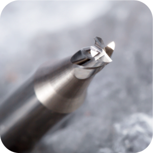 2.5mm 4 FLUTES END MILL CUTTER FOR JMA/SILCA