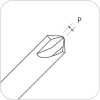 0.8mm (90°) DIMPLE CUTTER FOR SILCA - Image 2