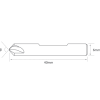 0.8mm (90°) DIMPLE CUTTER FOR SILCA - Image 3