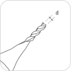 1.5mm END MILL CUTTER FOR KEYLINE 994 (A, F and G Jaw) - Image 2
