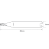 3mm END MILL CUTTER FOR SILCA - Image 3