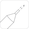1mm TRACER POINT FOR SILCA QUATTROCODE/TRIAX - Image 2