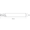 2mm END MILL CUTTER FOR KEYLINE NINJA/VERSA - Image 3