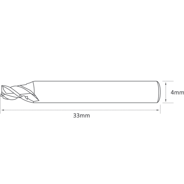 2mm END MILL CUTTER FOR KEYLINE NINJA/VERSA - Image 3