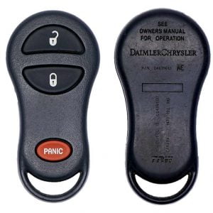 2001-2005 CHRYSLER 3B KEYLESS ENTRY REMOTE FOB GQ43VT13T 04671641