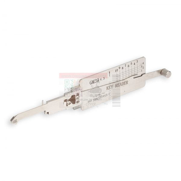 ORIGINAL LISHI DECODER READER V.3 FOR GM39 LOCKS DOOR/TRUNK - ANTI GLARE