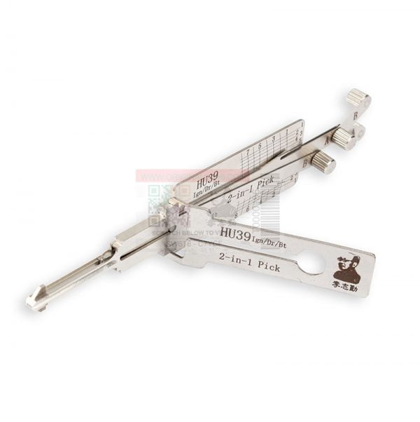 ORIGINAL LISHI HU39 S48HF MERCEDES 2-IN-1 PICK - IGNITION/DOOR/TRUNK