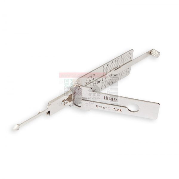 ORIGINAL LISHI HU49 V35 VAG 2-IN-1 PICK - IGNITION / DOOR / TRUNK