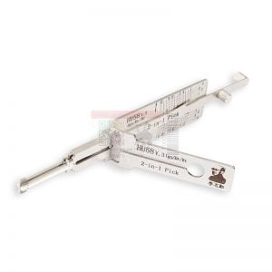 ORIGINAL LISHI HU58 4-TRACK BMW S7BW TWIN LIFTER 2-IN-1 PICK - IGNITION / DOOR / TRUNK - ANTI GLARE