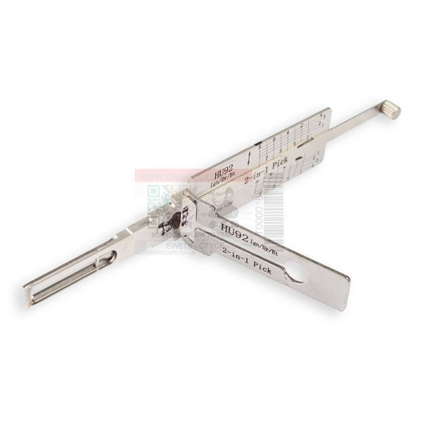 ORIGINAL LISHI HU92 BMW SINGLE LIFTER 2-TRACK 2-IN-1 PICK - IGNITION/DOOR/TRUNK