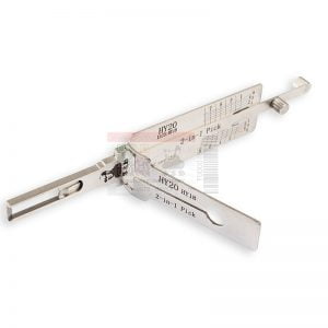 ORIGINAL LISHI HYUNDAI HY20 HY18 2-TRACK 8 CUT HIGH SECURITY 2-IN-1 PICK - DOOR/TRUNK