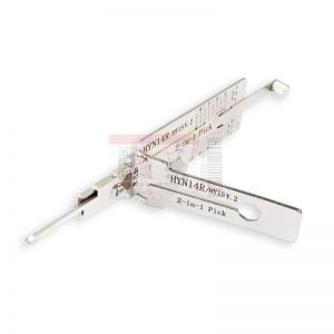 ORIGINAL LISHI HYN14R HY15 HYUNDAI 2-IN-1 PICK - DOOR / TRUNK - ANTI GLARE