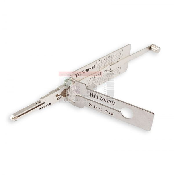 ORIGINAL LISHI HYN15 HY17 HYUNDAI ILCO X269 2-IN-1 PICK - DOOR / TRUNK - ANTI GLARE