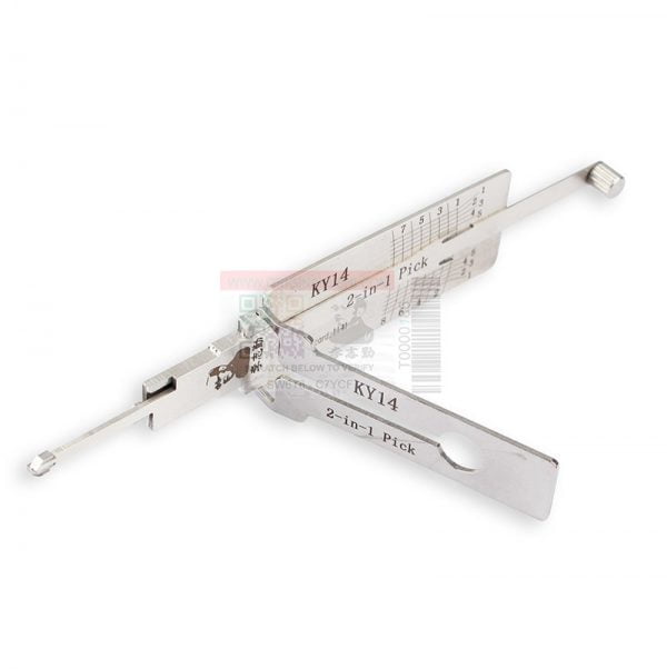 ORIGINAL LISHI KIA KY14 KK8 - 2-IN-1 PICK - DOOR/TRUNK
