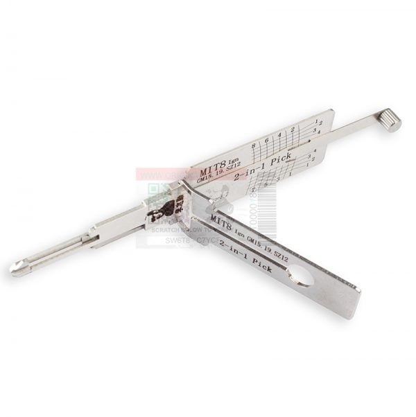 ORIGINAL LISHI MIT8 MITSUBISHI 2-IN-1 PICK - DOOR /TRUNK/IGNITION