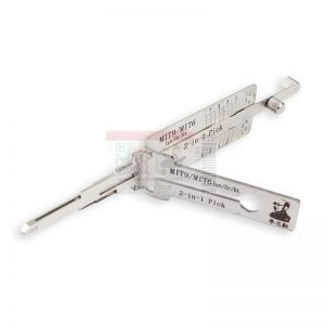ORIGINAL LISHI MIT9 MIT6 MITSUBISHI 2-IN-1 PICK TWIN LIFTER - IGNITION/DOOR/TRUNK - ANTI GLARE