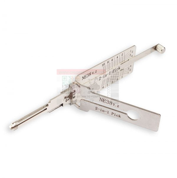 ORIGINAL LISHI NE75 NE38 RV4 FOR LAND ROVER 2-IN-1 PICK - DOOR/TRUNK