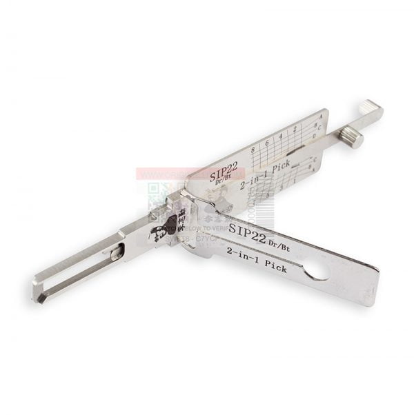 ORIGINAL LISHI SIP22 FIAT 2-IN-1 PICK  - ANTI GLARE