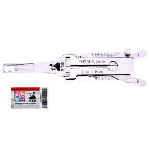 ORIGINAL LISHI TOY40 LEXUS LONG TR49 2-IN-1 PICK