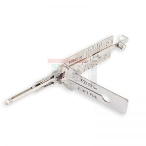 ORIGINAL LISHI TOY43 TR47 8-CUT - 2-IN-1 PICK - IGNITION ONLY - ANTI GLARE