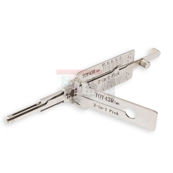 ORIGINAL LISHI TOY43R B108 B110 - 2-IN-1 PICK - IGNITION - ANTI GLARE