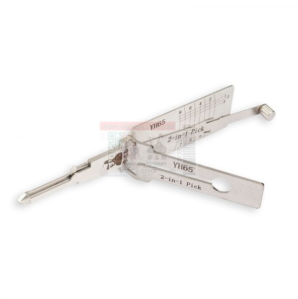 ORIGINAL LISHI YH65 FOR YAMAHA R3 BIKES 2-IN-1 PICK - DOOR / TRUNK - ANTI-GLARE