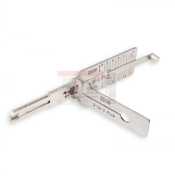 ORIGINAL LISHI ZD30 ZADI / DUCATI BIKES LASER CUT 2-IN-1 PICK