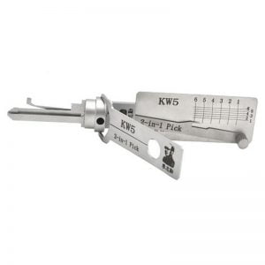 ORIGINAL LISHI 2-IN-1 TOOL KW5 6 PINS SERIES - ANTI-GLARE