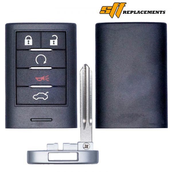 2008-2015 REPLACEMENT CADILLAC CTS STS 5B SMART KEYLESS PROXMITY REMOTE FOB M3N5WY7777A