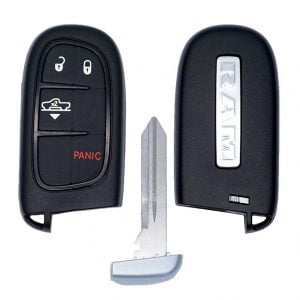 2013-2018 RAM 1500 2500 3500 4B SMART KEY REMOTE START PROXIMITY FOB 68159656 W/ AIR RIDE