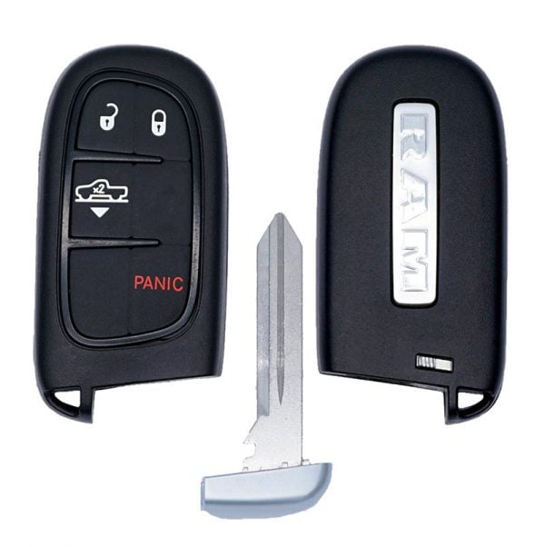 2013-2018 RAM 1500 2500 3500 4B SMART KEY REMOTE START PROXIMITY FOB 68159656 W/ AIR RIDE