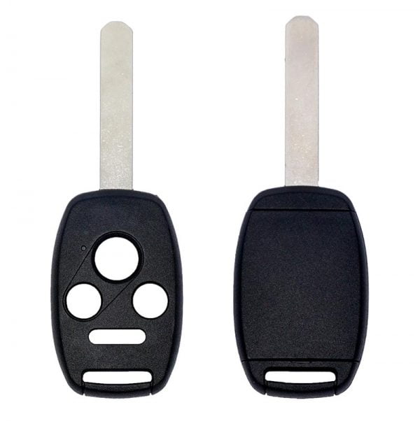 HONDA INDESTRUCTIBLE REPLACEMENT REMOTE HEAD KEY SHELL 4B W/CHIP SLOT HO01 UNBREAKABLE D-SHELL
