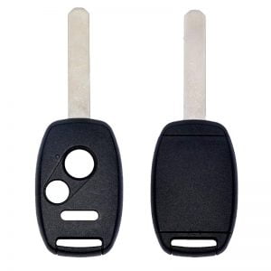 HONDA INDESTRUCTIBLE REPLACEMENT REMOTE HEAD KEY SHELL 3B HO01 UNBREAKABLE D-SHELL (W/ REMOVEABLE CHIP CRADLE)