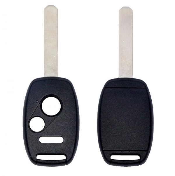 HONDA INDESTRUCTIBLE REPLACEMENT REMOTE HEAD KEY SHELL 3B HO01 UNBREAKABLE D-SHELL (W/ REMOVEABLE CHIP CRADLE)