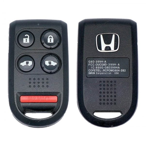 2005-2010 HONDA ODYSSEY 5B REMOTE FOB TRANSMITTER OUCG8D-399H-A