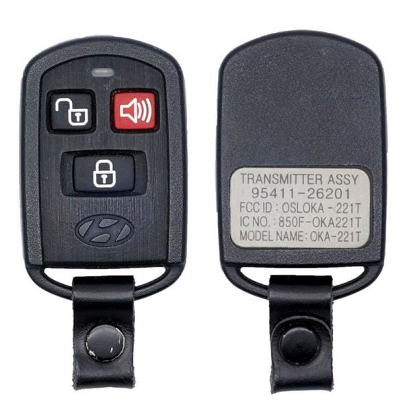 2003-2006 HYUNDAI SANTA FE 3B KEYLESS ENTRY REMOTE FOB TRANSMITTER OSLOKA-221T