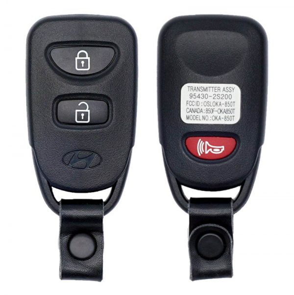 2010-2015 HYUNDAI TUSCON 3B KEYLESS REMOTE FOB TRANSMITTER OSLOKA-850T