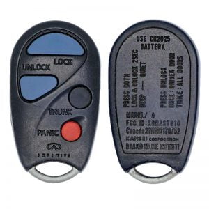 2001 4B INFINITI I30 KEYLESS ENTRY REMOTE FOB TRANSMITTER KBRASTU10