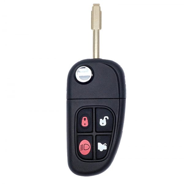 2000-2009 JAGUAR 4B FLIP KEY KEYLESS REMOTE FOB TRANSMITTER CWTWB1U243