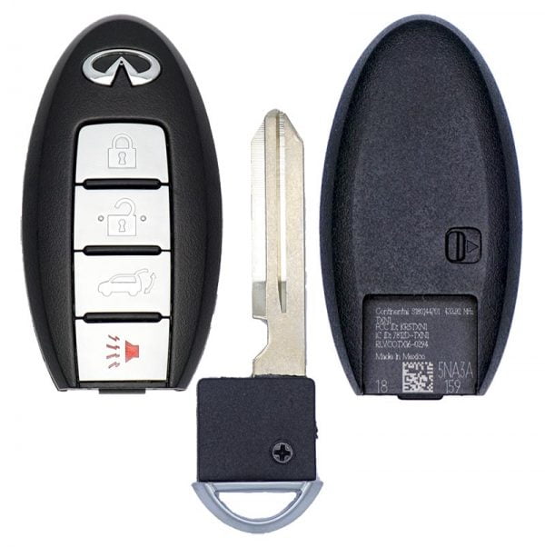 2019 INFINITI QX50 4B KEYLESS ENTRY REMOTE PROXIMITY FOB TRANSMITTER S180144701 285E3-5NA3A
