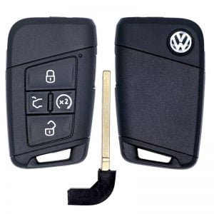 2018-2020 VOLKSWAGEN ATLAS PASSAT 5B SMART KEYLESS PROXIMITY REMOTE TRANSMITTER KR5FS14 W/ COMFORT ACCESS