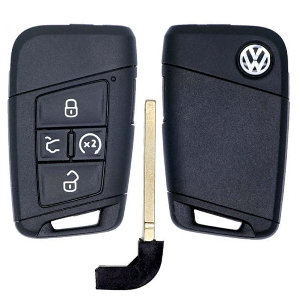 2018-2020 VOLKSWAGEN ATLAS PASSAT 5B SMART KEYLESS PROXIMITY REMOTE TRANSMITTER KR5FS14 W/ COMFORT ACCESS