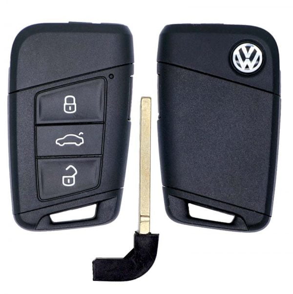 2018-2020 VOLKSWAGEN 4B KEYLESS ENTRY PROXIMITY SMART KEY TRANSMITTER KR5FS14 W/ COMFORT ACCESS