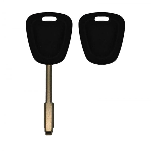 SOLID HEAD TRANSPONDER KEY SHELL FOR JAGUAR TIBBE 8-CUT