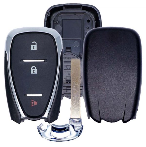 NEW CASE / SHELL FOR CHEVROLET 3B SMART KEY PROXIMITY REMOTE HYQ4AA HYQ4EA HYQ4ES