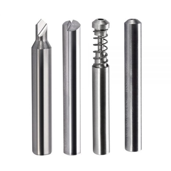 DIMPLE CUTTERS AND TRACERS 4-PIECE SET FOR MUL-T-LOCK MACHINES BY RAISE